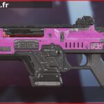 Skin Commun Flamant rose en français ou Flamingo en anglais pour l'arme CAR du jeu vidéo apex legends