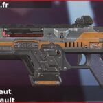 Skin Rare Sortie d'usine Défaut en français ou Factory Issue Default en anglais pour l'arme CAR du jeu vidéo apex legends