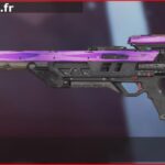 Skin Rare Jalousie en français ou Envy en anglais pour l'arme Fusil triple du jeu vidéo apex legends