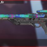 Skin Rare Kaléidoscope en français ou Kaleidoscope en anglais pour l'arme Fusil triple du jeu vidéo apex legends