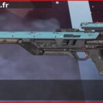 Skin Commun Océanique en français ou Oceanic en anglais pour l'arme Fusil triple du jeu vidéo apex legends
