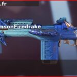 Skin Légendaire Dragon bleu en français ou The Blue Dragon en anglais pour l'arme G7 Scout du jeu vidéo apex legends