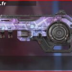 Skin Rare Fusion froide en français ou Cold Fusion en anglais pour l'arme Nemesis du jeu vidéo apex legends