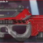 Skin Commun Cardinal en français ou Cardinal en anglais pour l'arme Prowler du jeu vidéo apex legends