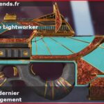 Skin Légendaire Le jugement dernier en français ou The Final Judgement en anglais pour l'arme Prowler du jeu vidéo apex legends