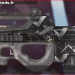 Skin Rare Nouvelle lune en français ou New Moon en anglais pour l'arme Prowler du jeu vidéo apex legends