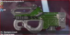 Skin Commun Sempervirent en français ou Evergreen en anglais pour l'arme Prowler du jeu vidéo apex legends