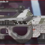 Skin Rare Stellaire en français ou Stellar en anglais pour l'arme Prowler du jeu vidéo apex legends
