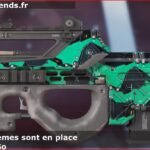 Skin Rare Tous les systèmes sont en place en français ou All Systems Go en anglais pour l'arme Prowler du jeu vidéo apex legends