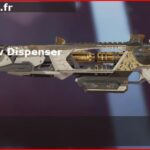 Skin Légendaire Brass Blaster en français ou Brass Blaster en anglais pour l'arme Sentinel du jeu vidéo apex legends