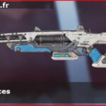 Skin Légendaire Patrouille des glaces en français ou Frozen Patrol en anglais pour l'arme Sentinel du jeu vidéo apex legends