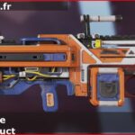 Skin Légendaire Construction solide en français ou The Heavy Construct en anglais pour l'arme Spitfire du jeu vidéo apex legends