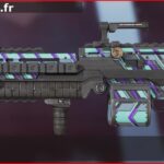 Skin Rare Décision rapide en français ou Snap Decision en anglais pour l'arme Spitfire du jeu vidéo apex legends