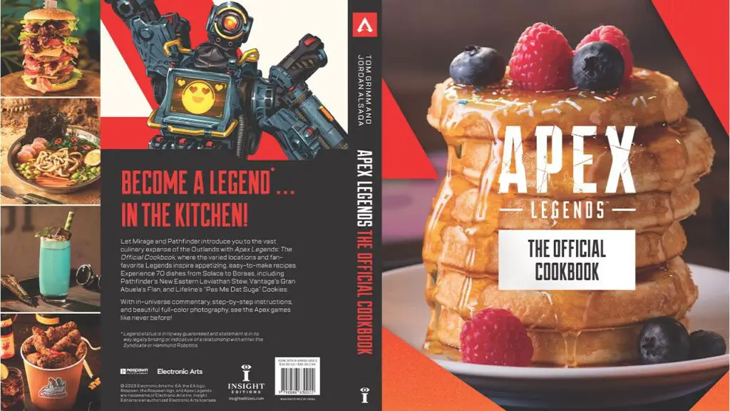 apex legends precommande du livre de recettes cookbook
