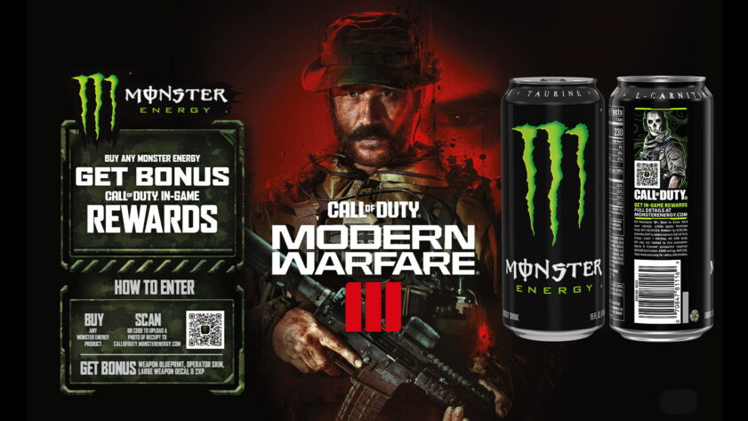 Call of Duty et Monster Energy