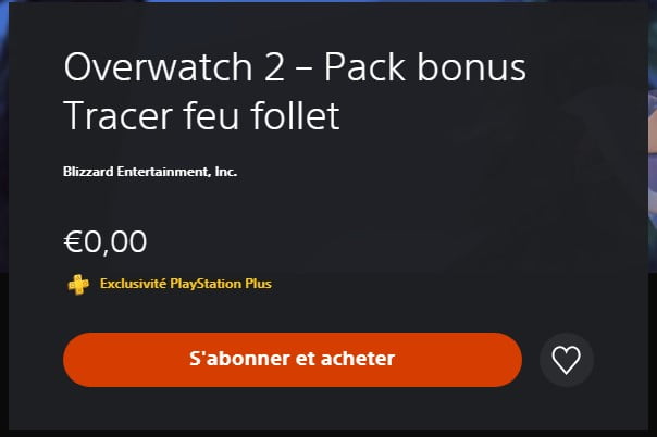 Overwatch 2 Pack Bonus PlayStation Plus