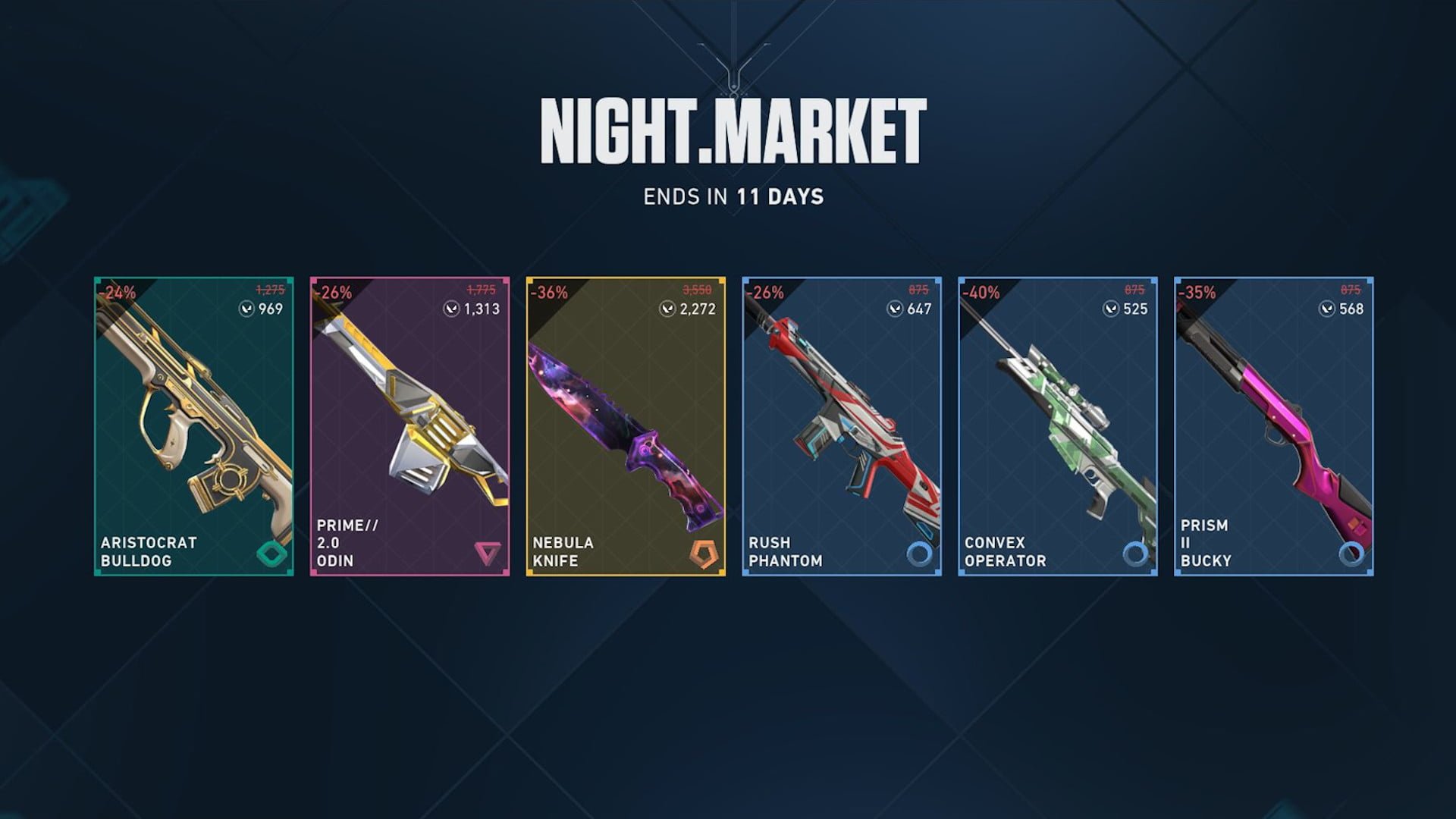valorant marché nocturne