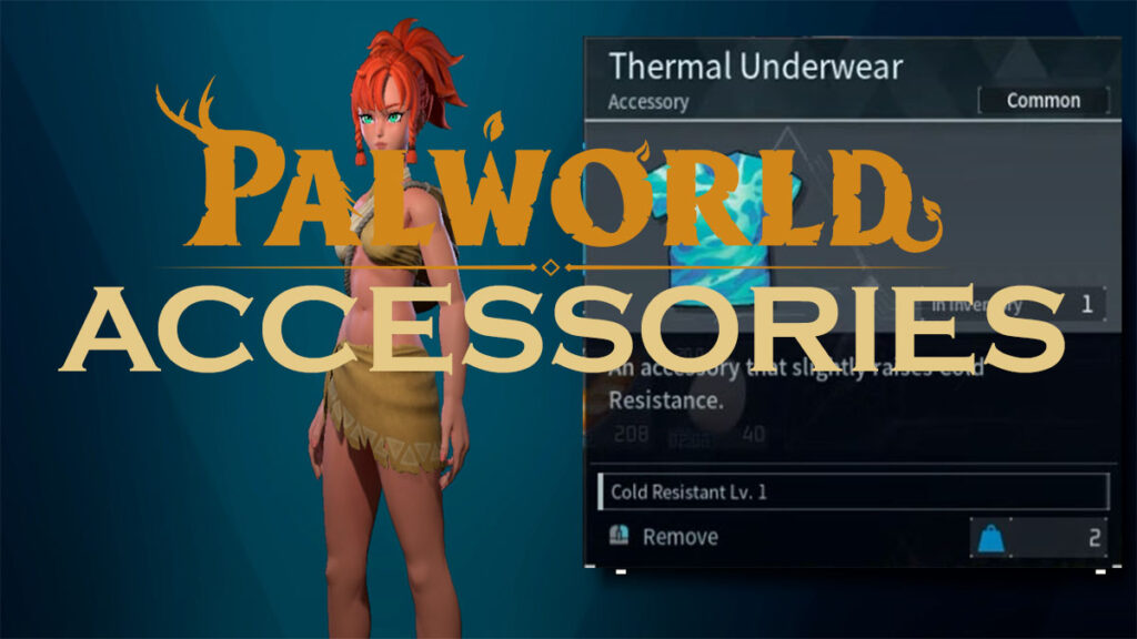 Accessoires Palworld : Découverte et Utilisation des Accessoires dans  Palworld - Guide - Boutique Apex Legends