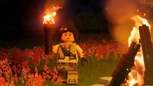 Comment rester au chaud dans LEGO Fortnite