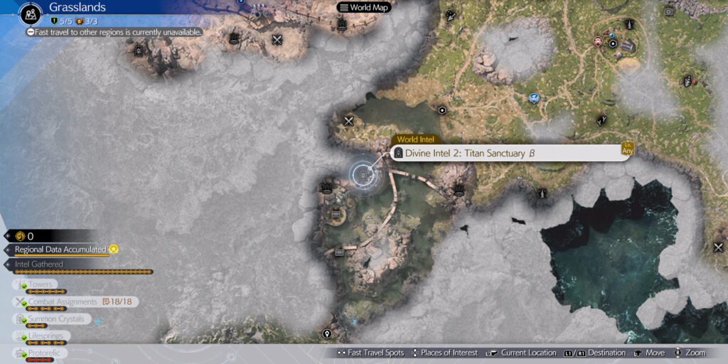 Sanctuaire Titan 2 dans Final Fantasy 7 Rebirth - Localisation et solution de puzzle