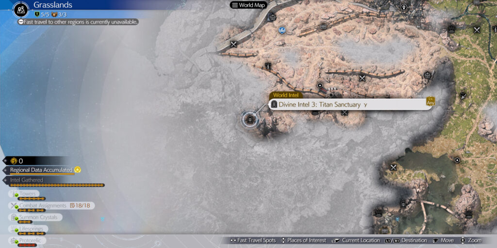 Sanctuaire Titan 3 dans Final Fantasy 7 Rebirth - Localisation et solution de puzzle