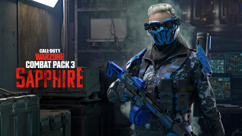 Récompense du Pack de Combat Sapphire de MW3 et Warzone sur PS Plus