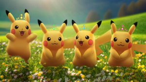 Une exclusivité Pikachu ultra rare dans la vitrine de Pokémon Go